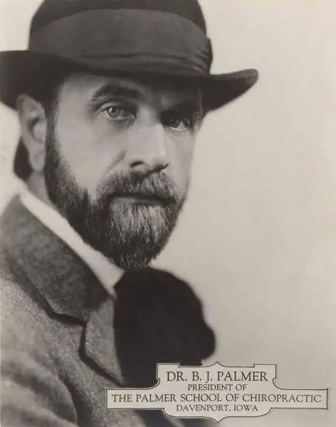 Доктор хтропракт B.J.Palmer - сын Д.Д.Палмера